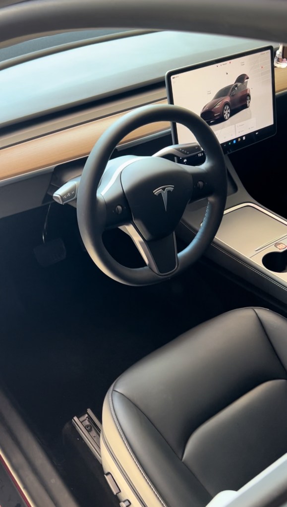 Interior detailing in progress and finished result