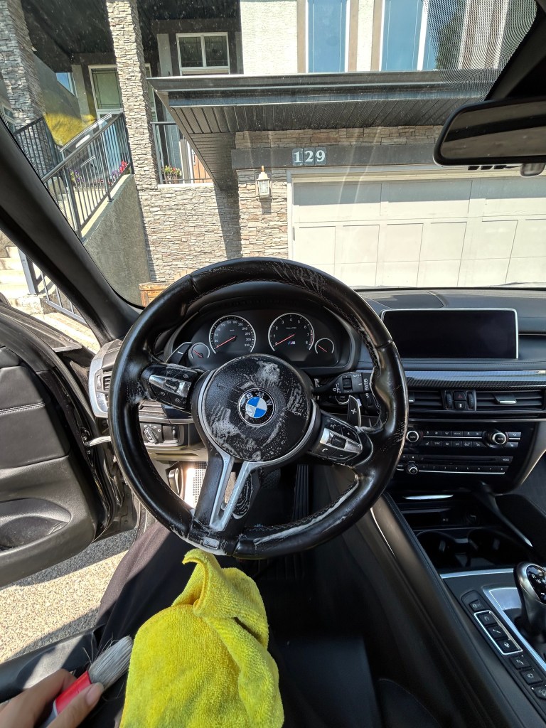 Detailed vehicle backed by the Take Care Detailing satisfaction guarantee
